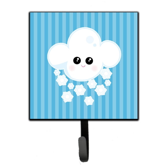 Weather Snowing Face Leash or Key Holder