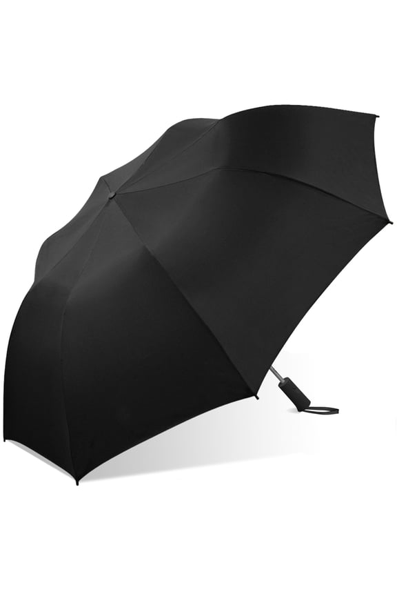 Weather Station 56" Folding Golf Umbrella, Auto Open, Two Person, Windproof