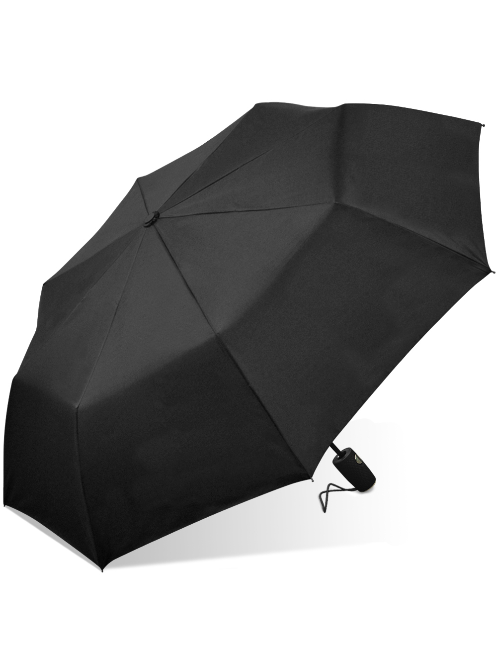 Weather Station Automatic Super Mini Rain Umbrella Black - image 1 of 5