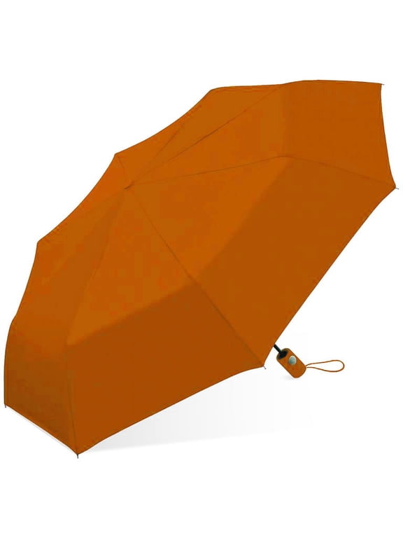 Weather Station Automatic Super Mini Rain Umbrella Black