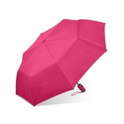 Weather Station Automatic Super Mini Rain Umbrella Pink