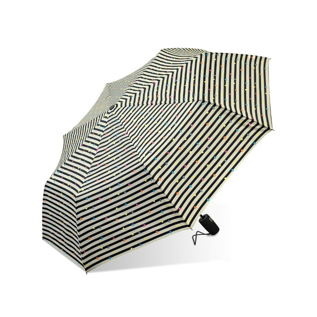 Weather Station Automatic Super Mini Rain Umbrella Stripes