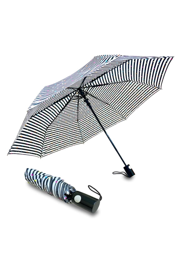 Automatic Super Mini Rain Umbrella Stripes