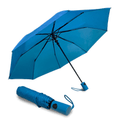 Weather Station Automatic Super Mini Rain Umbrella Teal