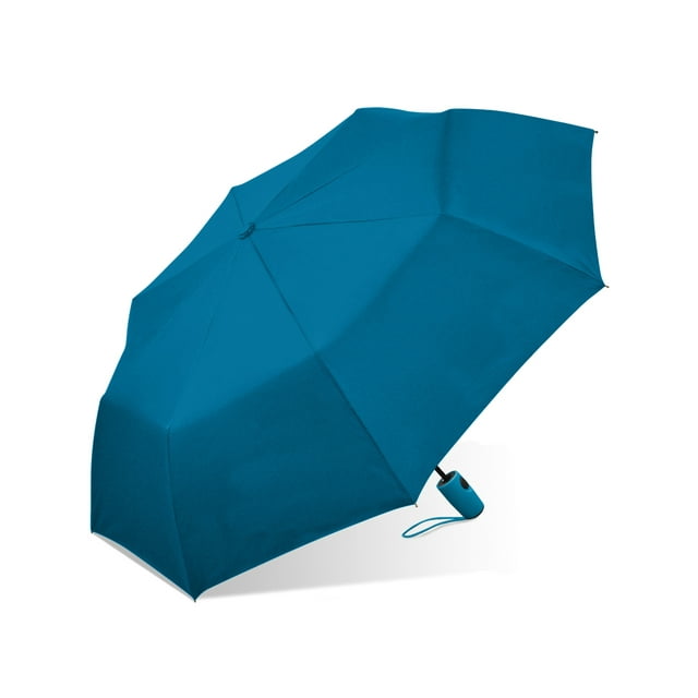 Weather Station Automatic Super Mini Rain Umbrella Teal