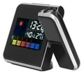 Weather Station Clock Temperature Humidity LCD Color Display LED