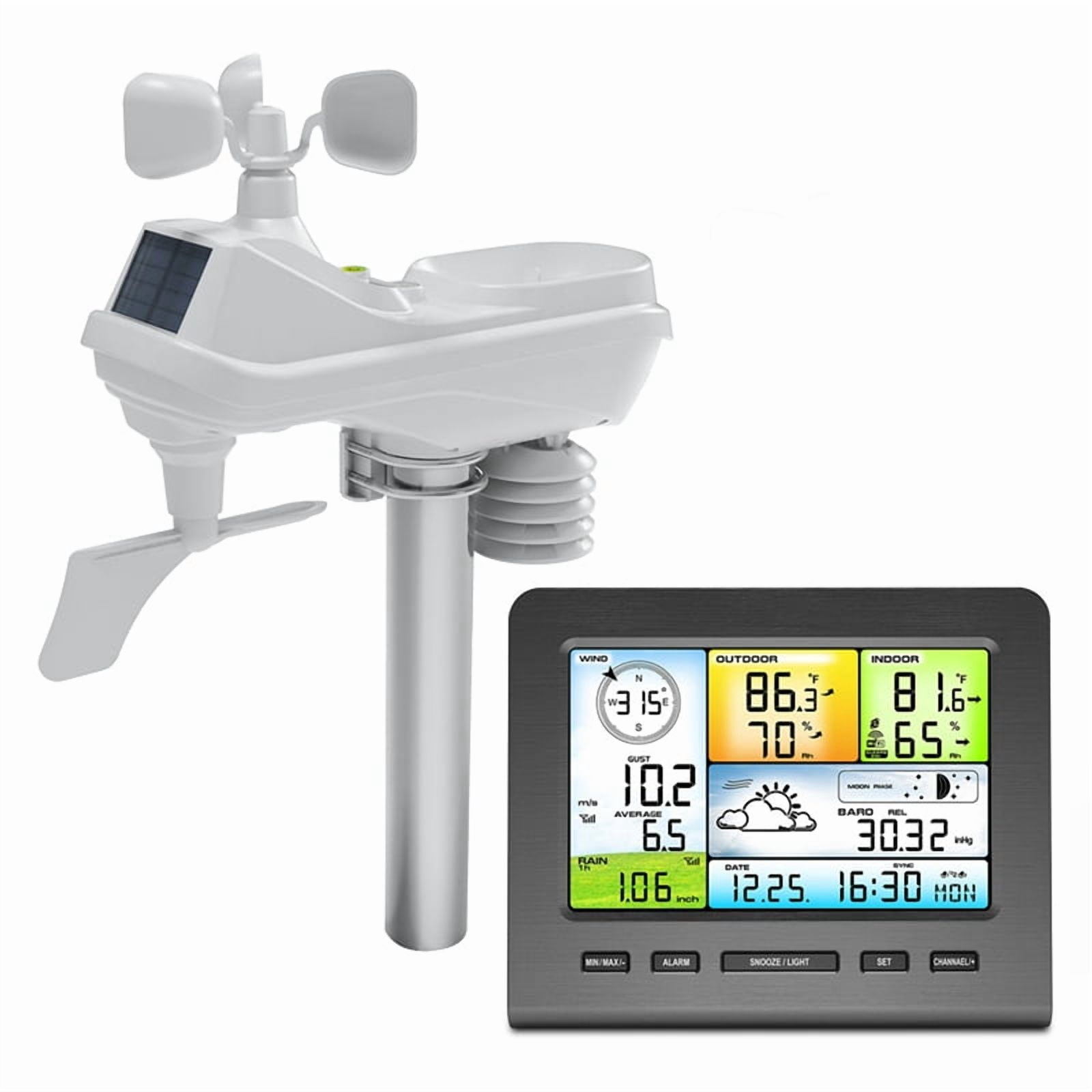 Weather Station Outdoor Sensor WiFi WeatherStations Forecast ...