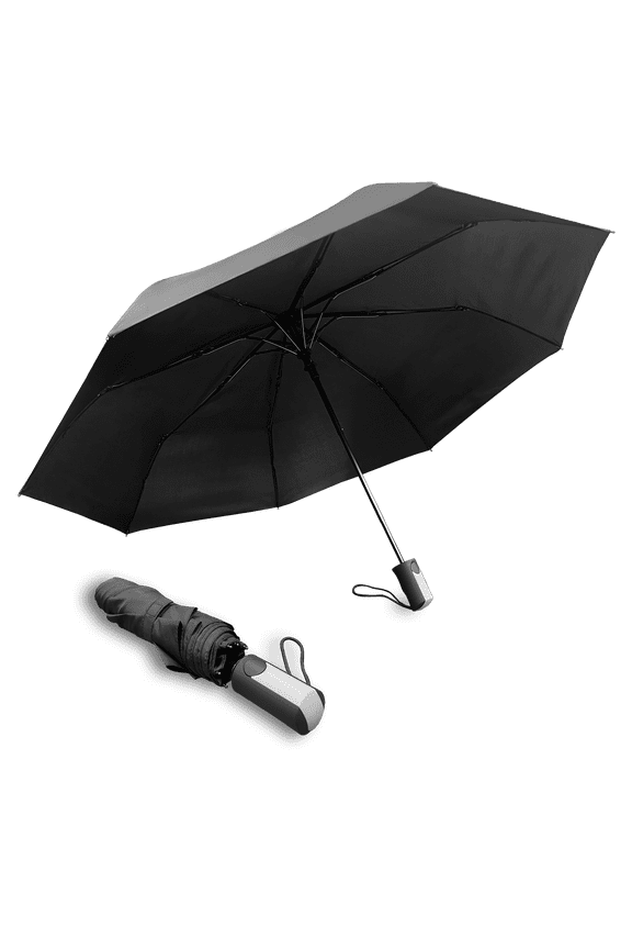 Oversize Deluxe Automatic Rain Umbrella Black