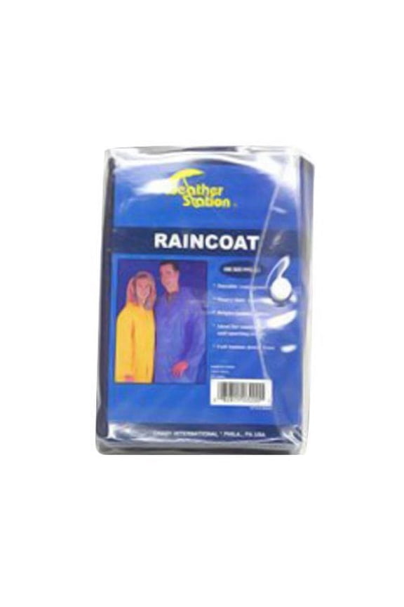 Raincoat, Durable Unisex, Outdoor Apparel, 1 ct, 3-Pack