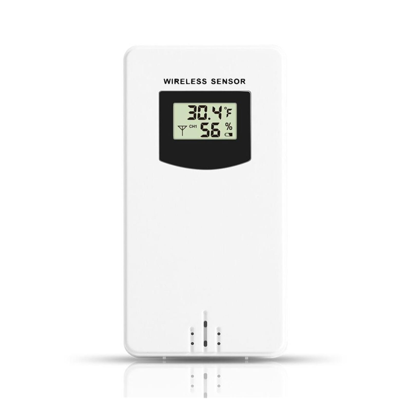 Weather Station Wireless Outdoor Temperature Humidity Sensor Accessories Match 3378/78A/88/74/79C/65/89/91/82 Indoor Receiver ,Enhanced Signal Transmission