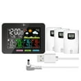 Weather Stations Wireless Indoor Outdoor Temperature Humidity VA Color