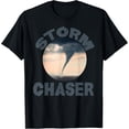 thumbnail image 1 of Weather Storm Tornado Hurricane Chaser T-Shirtmen and women can wear, black, white, gifts.S,M,L,XL,2XL,3XL,2597XL, 1 of 4