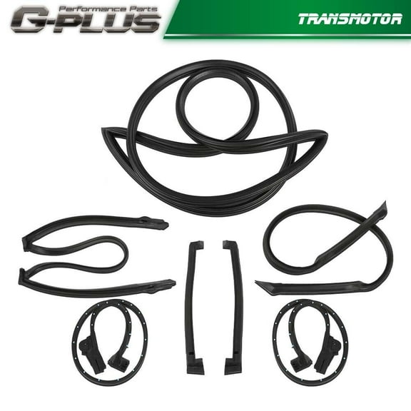Weather Strip Seal Full Weatherstrip Kit Brand New Fits 84-89 Corvette C4 Coupe -