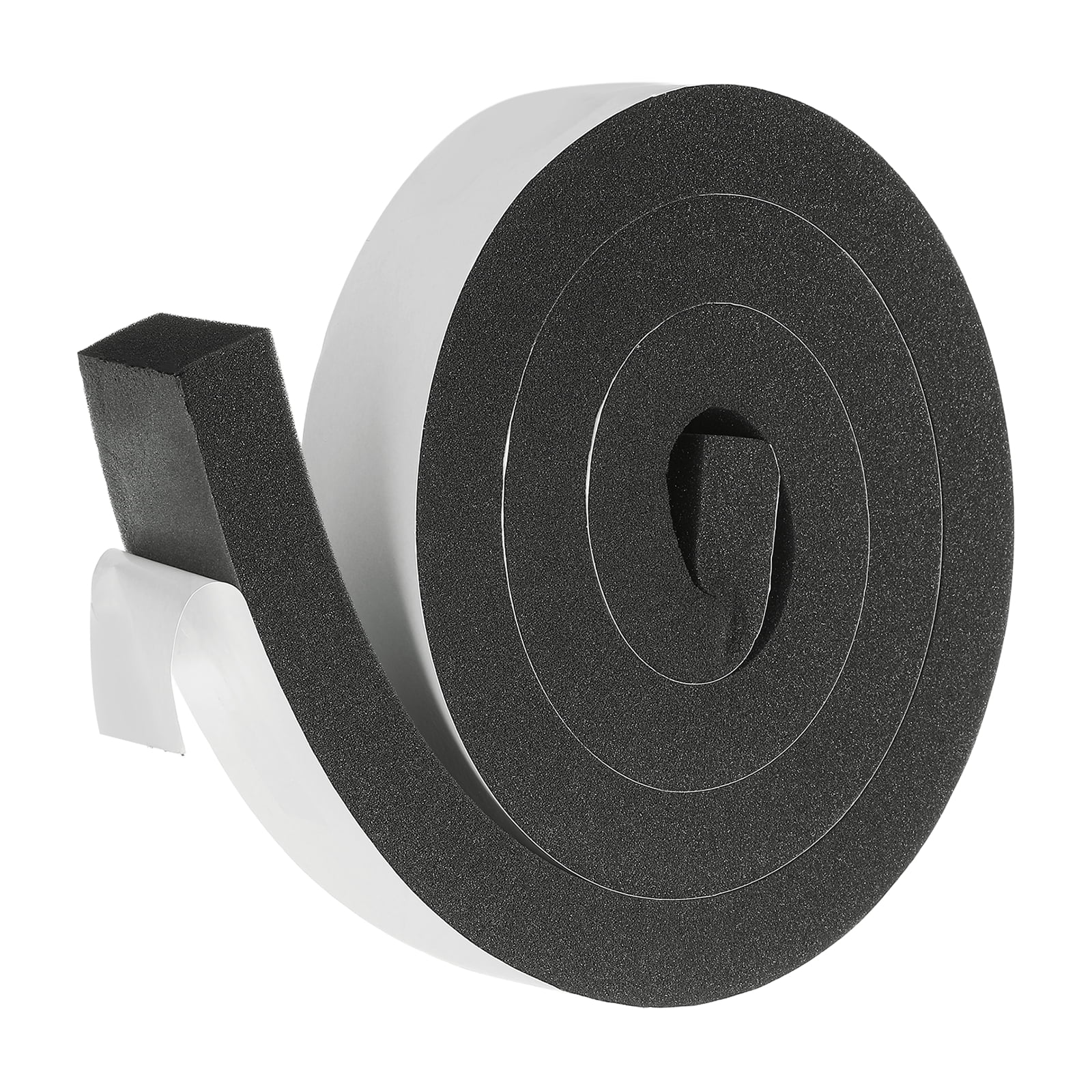 Weather Stripping Door Seal, 2" x 1-3/16" Adhesive Foam Tape Seal Soundproof Insulation Strips for Door Frame Window Gaps (6.5 Feet)
