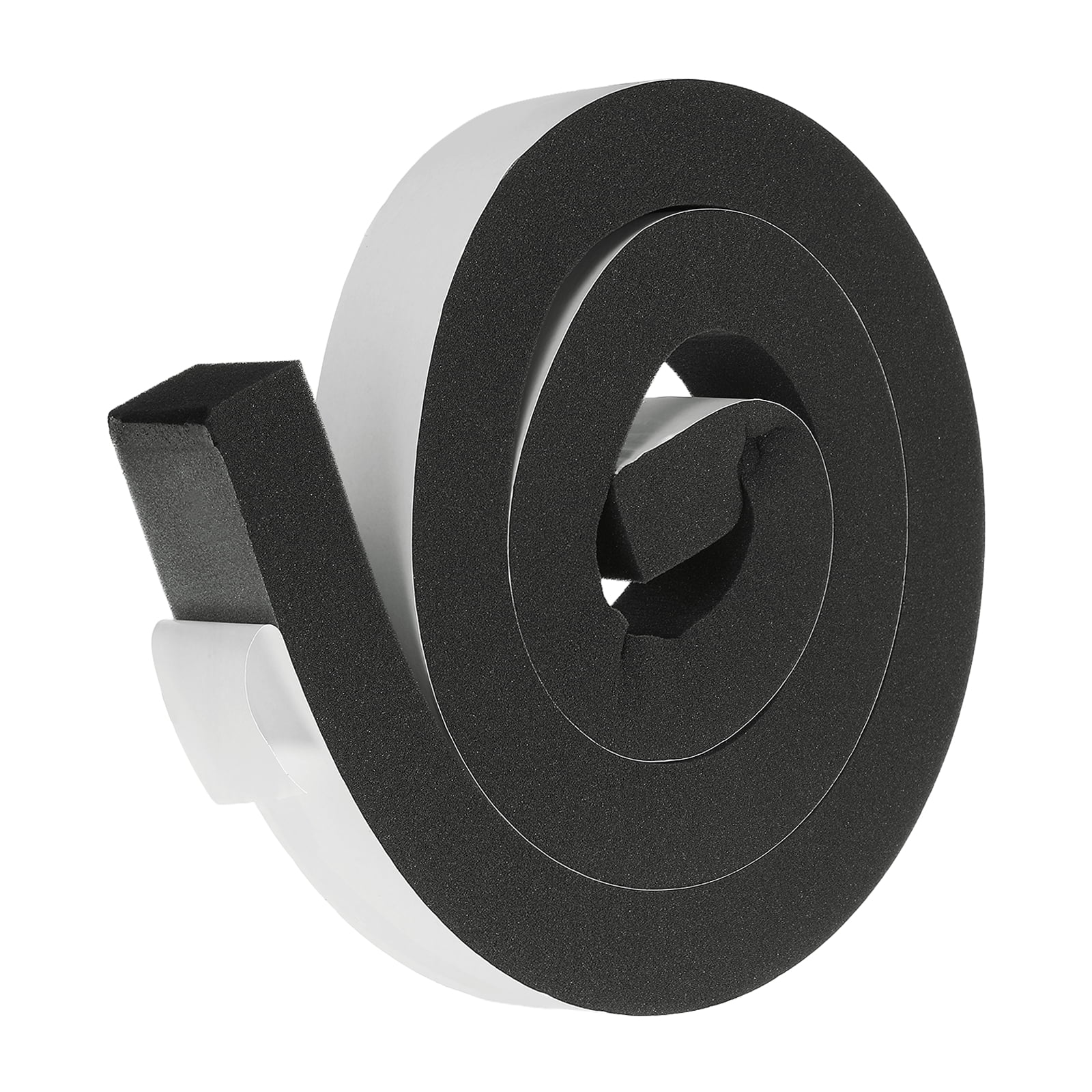Weather Stripping Door Seal, 2" x 1-9/16" Adhesive Foam Tape Seal Soundproof Insulation Strips for Door Frame Window Gaps (6.5 Feet)