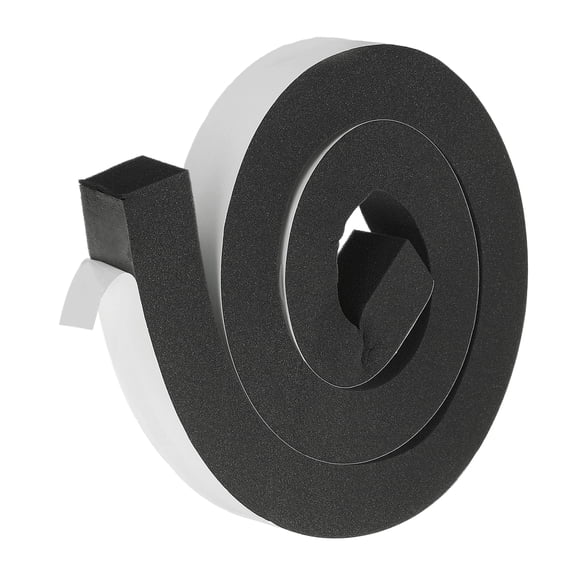 Weather Stripping Door Seal, 2" x 2" Adhesive Foam Tape Seal Soundproof Insulation Strips for Door Frame Window Gaps (6.5 Feet)