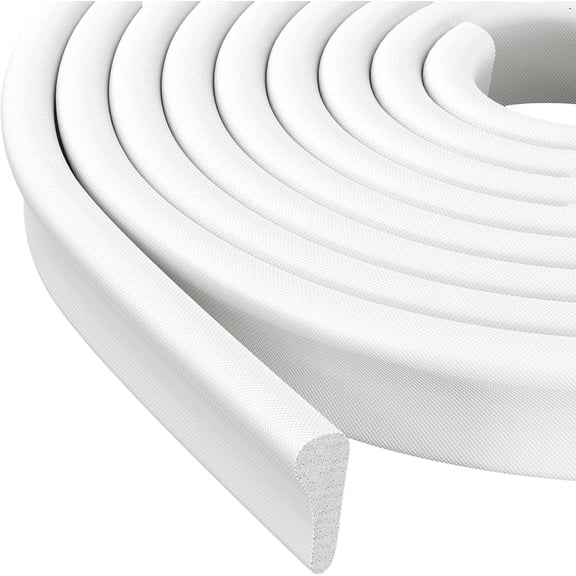 Weather Stripping Door Seal Strip, 118'' Foam Weatherstripping Window Sealer Winter, Door Soundproofing Self Adhesive Window Door Insulation Strip for Exterior Door, Draft Stopper Gap Filler