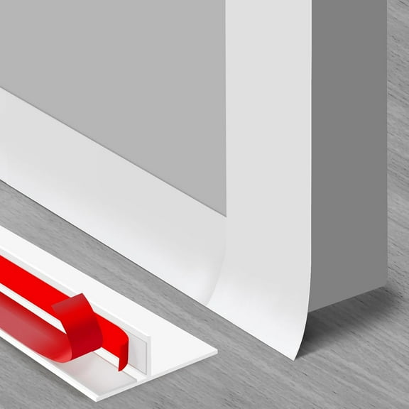 Weather Stripping Door Seal Strip, 16.4Ft/32.8Ft T-Shaped Silicone Weather Stripping Seal, Blocks Cold Drafts and Reduces Noise