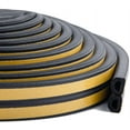 thumbnail image 1 of Weather Stripping Door Seal Strip,High Density Foam Tape,Doors and Windows Insulation Soundproofing Weatherproof,Self Adhesive Rubber Weatherstrip Door Seal Strip (9mm X 6mm X 19.6ft), 1 of 7