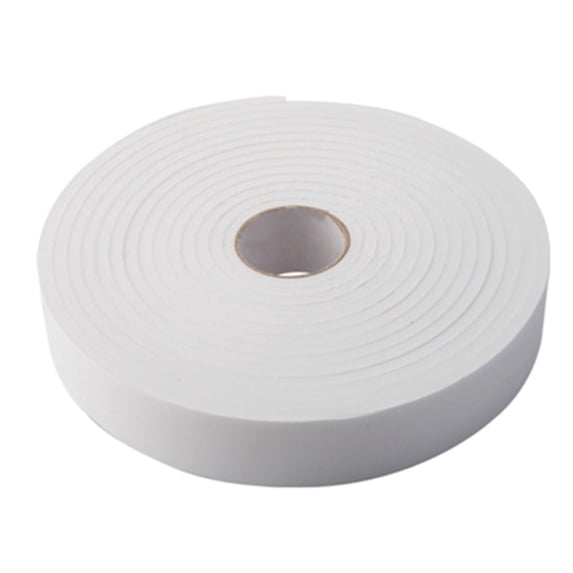 Weather Stripping Door Seal Strip, Strong Adhesive, Lightproof, Noise-Reduction, Weatherproof Foam Tape Insulation for Sliding Door, Front Door Frame, Windows (1.18 ines x 16.5 Ft)