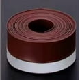 thumbnail image 1 of Weather Stripping, Self Adhesive Seal, Door Strip, Strong Adhesive Energy Saving, for Door Window Shower, Bottom Gap Insulation | Brown KTFgvq, 1 of 1