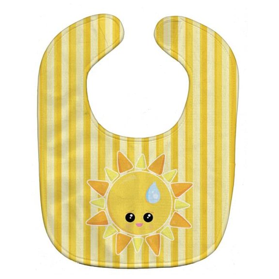 Weather Sun Sprinkle Face Baby Bib