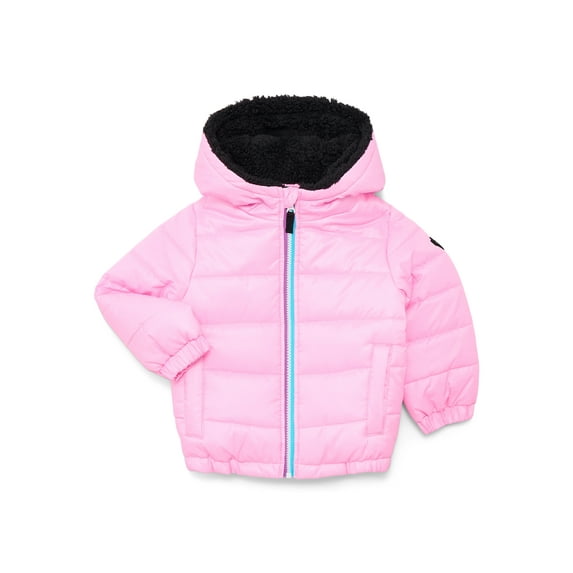 Weather Tamer Toddler Puffer Jacket with Hood, Sizes 2T-5T