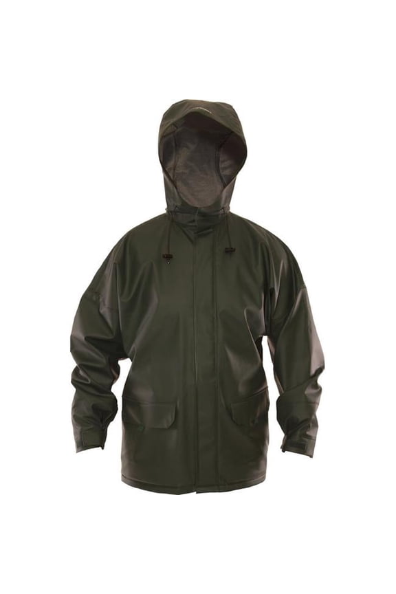 Weather-Tuff Heavy Duty Jacket - Green - Extra Large - Waterproof