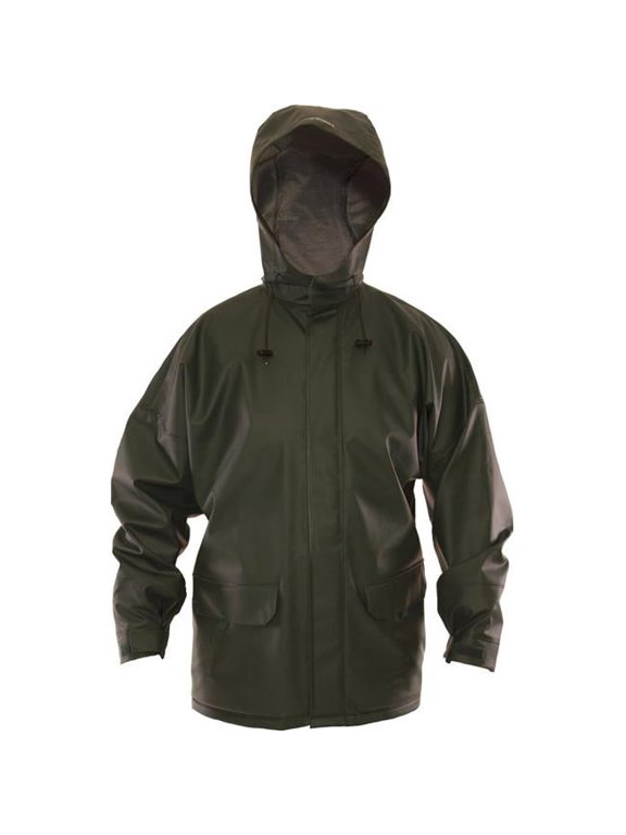Weather-Tuff Heavy Duty Jacket - Green - Extra Large - Waterproof