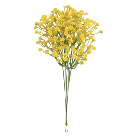 All Weather UV Resistant Artificial Flowers with Green Leaves, Realistic Faux Flowers Bouquet, Living Room Decor for Garden Porch Wedding Vase Arrangement