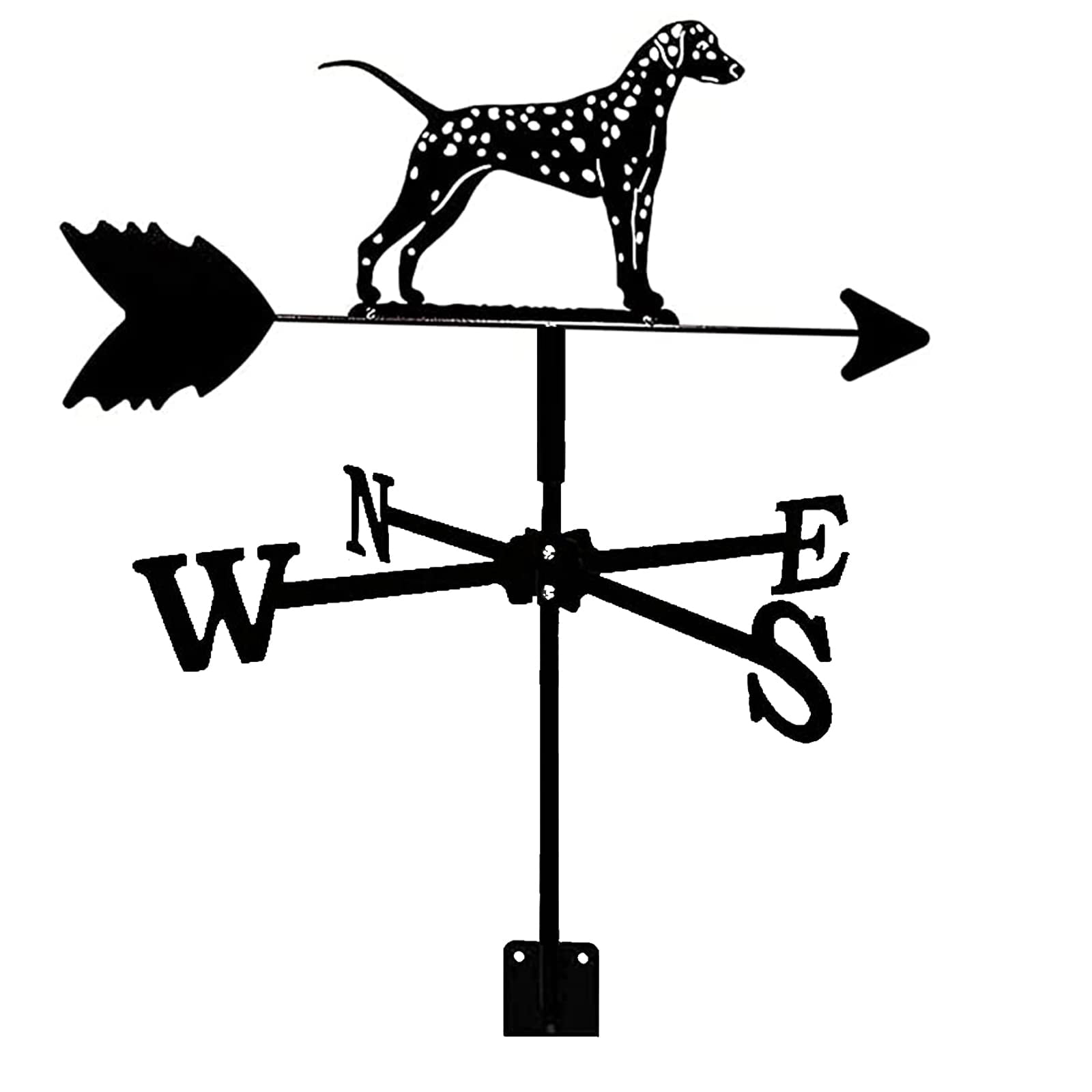 Weather Vane Metal wind vane with Roof Mounted weathervane Garden Wind
