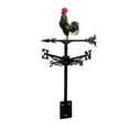thumbnail image 1 of Weather Vane under $5! CQCYD Roof Weather Vane Decoration, Metal Rooster Wind Direction Indicator, Garden Yard Ornament for Outdoor Decor, 1 of 2