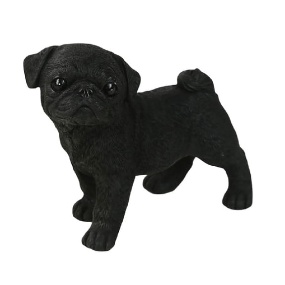 Weather Vehicle Decors Funny Pug Dog Miniature Sculpture Secures Home Office Use Car Interior Styling Ornament