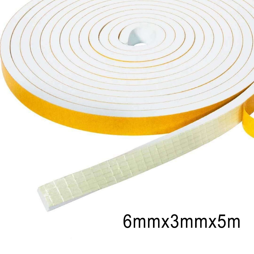 Weather stripping, Rubber Foam Seal Strip for Window Door, Adhesive