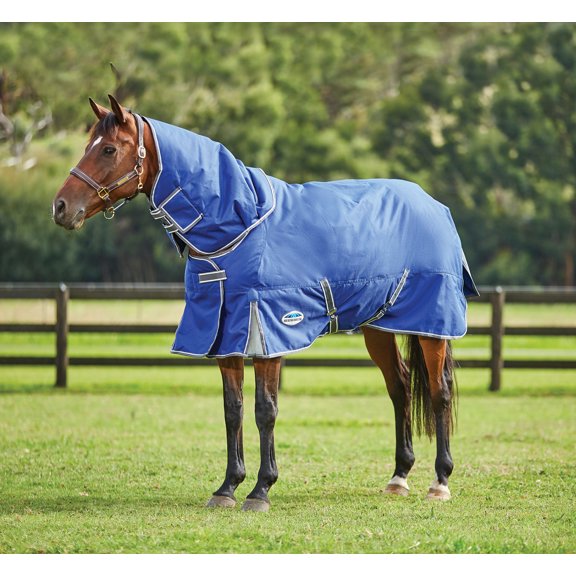 WeatherBeeta ComFITec Premier Free II Detach-a-Neck, Medium, Dark Blue/Grey, 87 in
