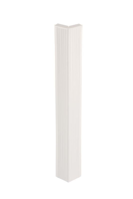 WeatherSide Pre-Primed Aluminum Individual Siding Corners for Profile 14 Shingles  Weather-Resistant Exterior Corner Trim for Fiber Cement Siding, Easy to Paint and Install