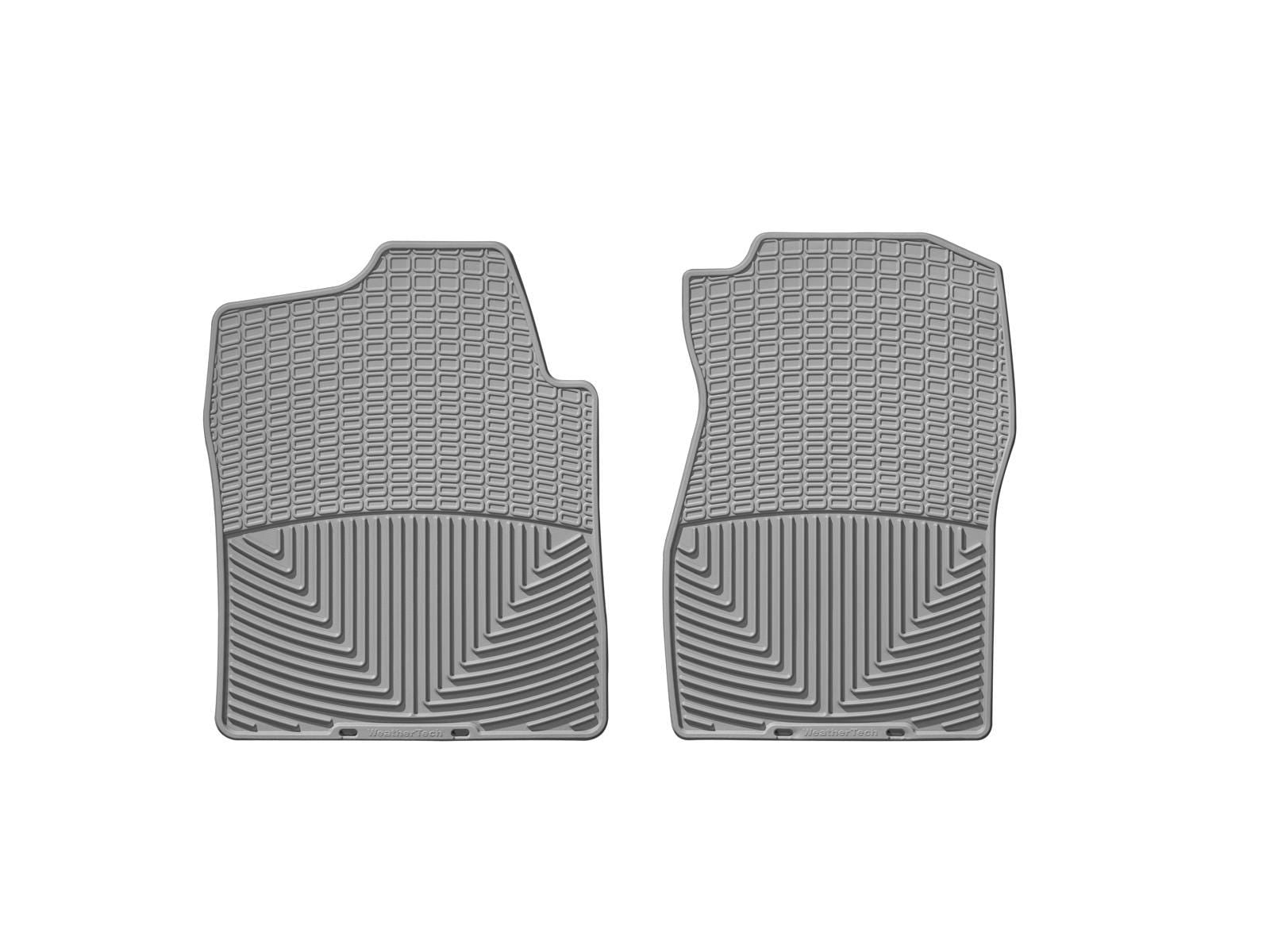 WeatherTech All-Weather Floor Mats compatible with Escalade ESV, Sierra, Avalanche, Silverado 1500 - 1st Row (Driver & Passenger), Grey