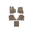 thumbnail image 1 of WeatherTech All-Weather Floor Mats compatible with Expedition, Expedition Max, Navigator L, Navigator - Complete Set (1st Row, 2nd and Row Aisle), Tan, 1 of 5