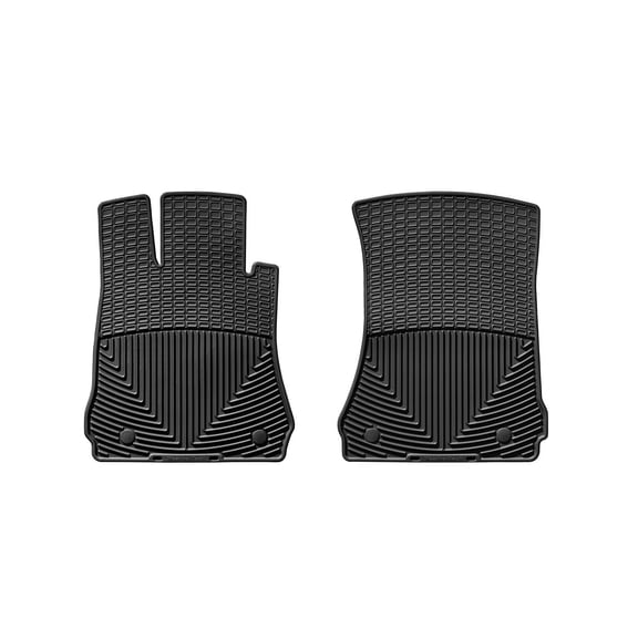 WeatherTech All-Weather Floor Mats compatible with Mercedes S 63 AMG, CL 63 AMG, CL-Class, S 65 AMG, CL 65 AMG, S-Class - 1st Row (Driver & Passenger), Black