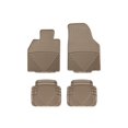 thumbnail image 1 of WeatherTech All-Weather Floor Mats compatible with Porsche® 911 Carrera GTS Cabriolet, 911 Carrera, 911 Carrera GTS, 911 Carrera S, 911 Targa 4, 911 Turbo Cabriolet - 1st & 2nd Row, Tan, 1 of 5