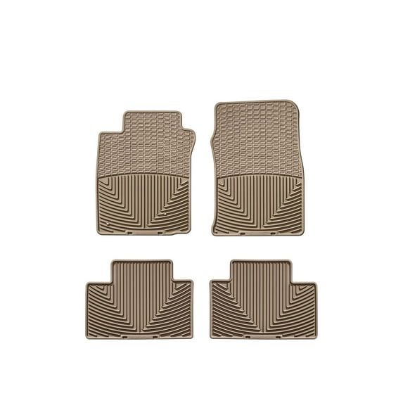 WeatherTech All-Weather Floor Mats compatible with 2003-2013 Lexus GX - 1st & 2nd Row, Tan