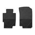 thumbnail image 1 of WeatherTech All-Weather Floor Mats compatible with 2004-2008 Acura TL - 1st Row (Driver & Passenger), Black, 1 of 5