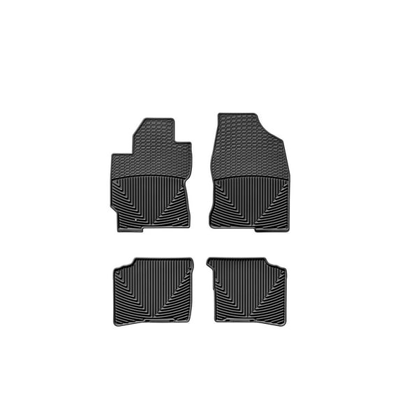 WeatherTech All-Weather Floor Mats compatible with 2004-2009 Toyota Prius - 1st & 2nd Row, Black