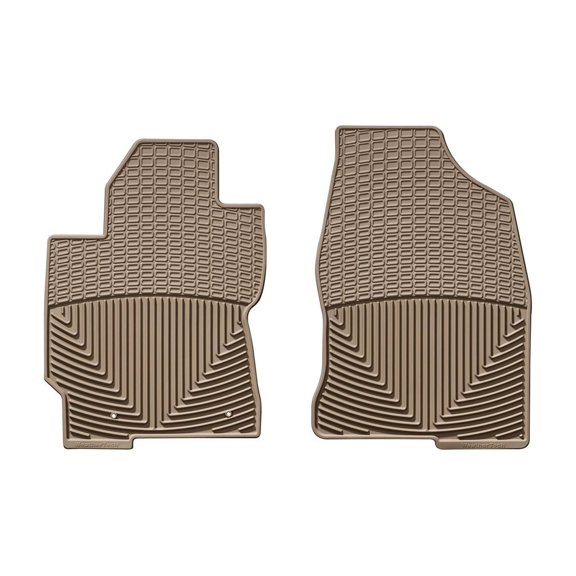 WeatherTech All-Weather Floor Mats compatible with 2004-2009 Toyota Prius - 1st Row (Driver & Passenger), Tan