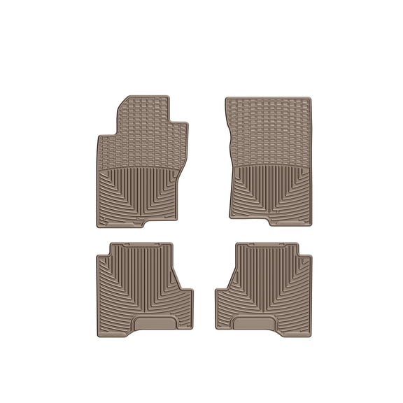 WeatherTech All-Weather Floor Mats compatible with 2005-2012 Nissan Pathfinder - 1st & 2nd Row, Tan