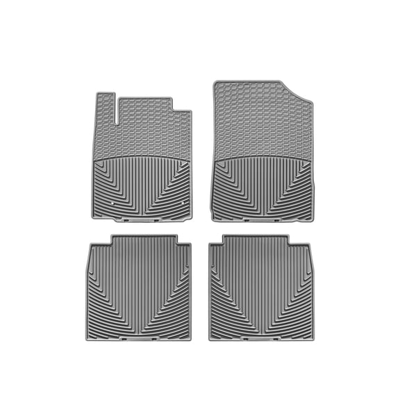 WeatherTech All-Weather Floor Mats compatible with 2005-2012 Toyota Avalon - 1st & 2nd Row, Grey