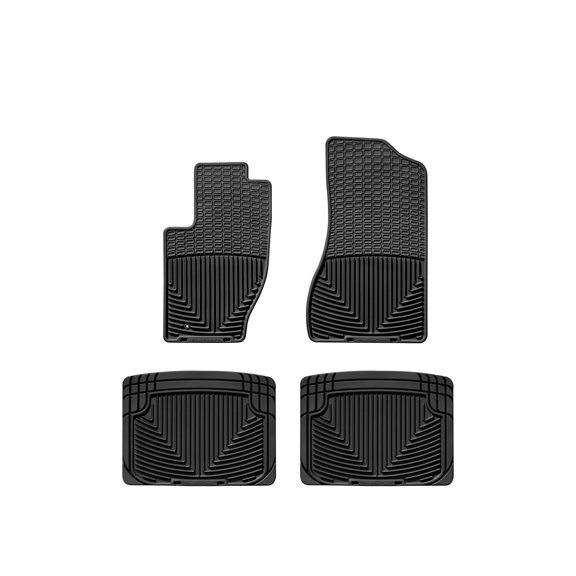 WeatherTech All-Weather Floor Mats compatible with 2006-2010 Jeep Commander - 1st & 2nd Row, Black