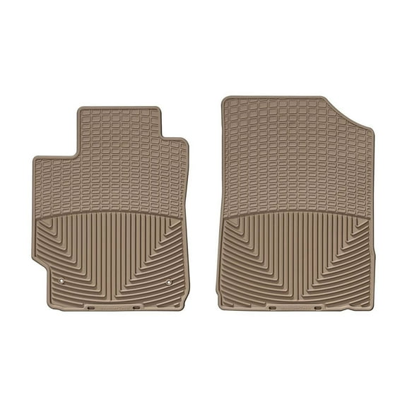 WeatherTech All-Weather Floor Mats compatible with 2007-2011 Toyota Camry - 1st Row (Driver & Passenger), Tan