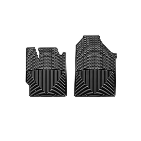 WeatherTech All-Weather Floor Mats compatible with 2007-2011 Toyota Yaris - 1st Row (Driver & Passenger), Black