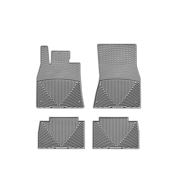 WeatherTech All-Weather Floor Mats compatible with 2007-2012 Lexus LS - 1st & 2nd Row, Grey